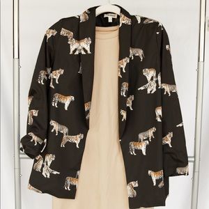 Tiger Blazer Kimono